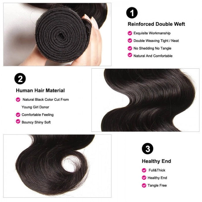 Bundle Body Wave Human Weave Hair